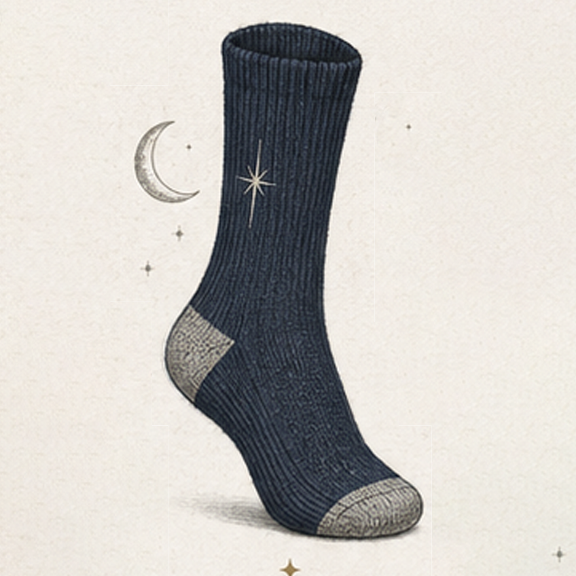 Indigo Night - Rootsock organic cotton sock