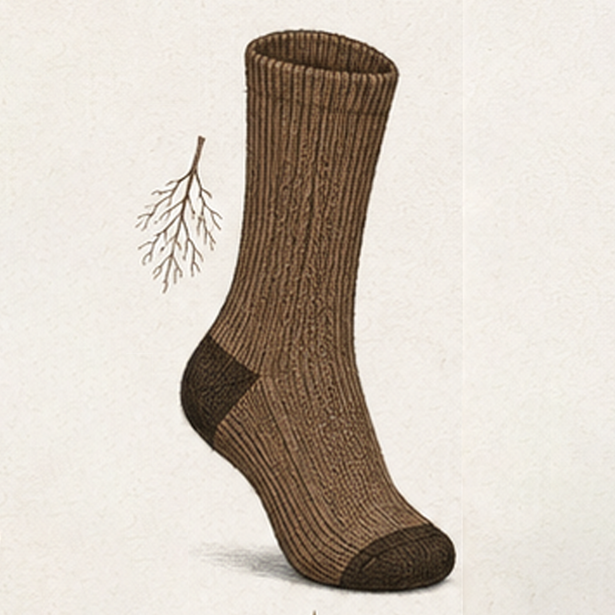Loam - Rootsock organic cotton sock
